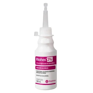 Jabón líquido antiséptico SOLUCIÓN ALCOHÓLICA RIOHEX 2% 100ml.