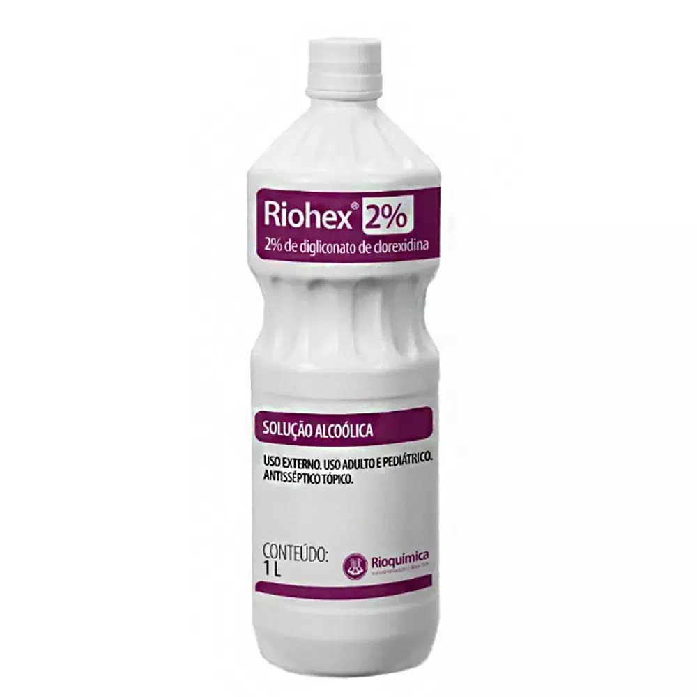 Jabón antiséptico SOLUCIÓN ALCOHÓLICA RIOHEX 2%