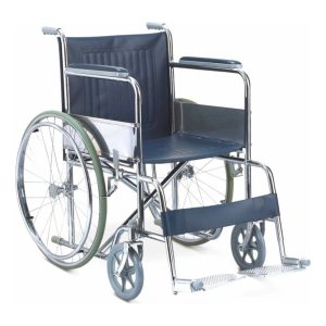 SILLA DE RUEDAS  CROMADA REFORZADA  FS874