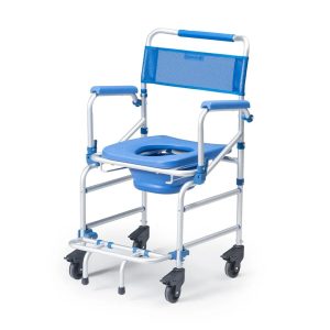 SILLA DE DUCHA AZUL D55